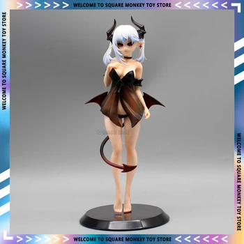Vampīru Skaitļi 24.5 cm Lilith Anime Skaitļi Seksīga Meitene Statuetes Pvc Statuja Modeļu Lelle Kolekcionējamus Telpu Dekorēšana Rotājumu Dāvanu