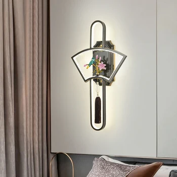 TEMAR Misiņa Sienas Lampas LED Personalizētu Un Radošo Sienas Lampas Luksusa Lnterior Apdares Mājās Guļamistabas Gultas Dzīvojamā Istaba Corr