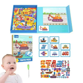 Jigsaw Puzzles Bērniem Jigsaw Montessori prāta Spēles Rotaļlietas Izglītības Jaunattīstības naudas Mehānisko Prasmes IQ Rotaļlietas, Dāvanas, Pirmsskolas