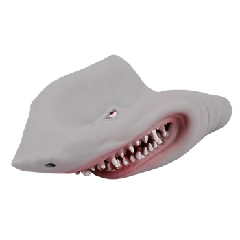 Plastmasas Haizivs Roku Leļļu Stāstu Tpr Dzīvnieku Galvas, Cimdi, Bērniem, Rotaļlietas, Dāvanu Dzīvnieku Galvas Attēls Spilgti Bērnu Rotaļu Modeli Dāvanas