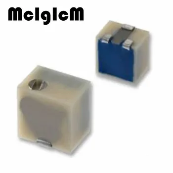 MCIGICM 3224W-1-501E 500 ohm 4mm SMD Trimpot Apgriešana Potenciometra Precizitātes regulēšana pretestības