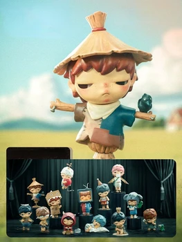 Hirono Mime Sērijas Blind Box Rotaļlietas Oriģinālā Popmart Mystery Box Gudrs Rīcības Statuetes Modeli, Bērnu Dzimšanas Dienas Dāvana, Pārsteigums, Soma Kawaii