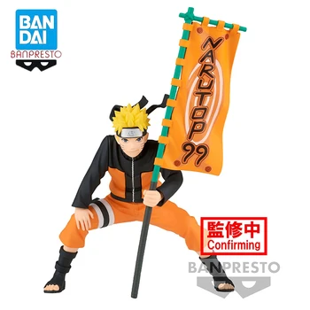 Sākotnējā Banpresto NARUTO Top 99 Uzumaki Naruto PVC Anime Attēlā Darbības Rādītāji Modelis Rotaļlietas