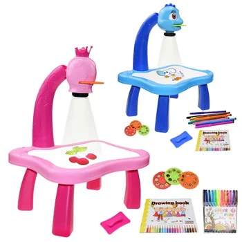 bērniem projektoru rasējamais dēlis bērniem zīmēšanas galda rotaļlietas