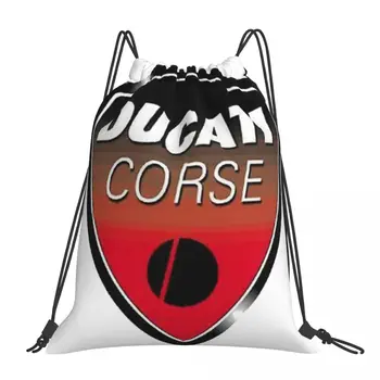 Super Bike Ducati Corse Mugursomas Portatīvo Aukliņu Somas Aukliņu Komplektā Kabatas, Uzglabāšanas Soma, Grāmatu Somas Ceļojumu Studentiem
