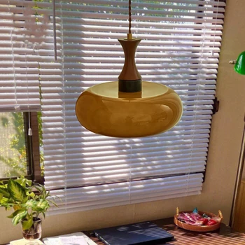 Melnā Valrieksta Stikla Lampas, LED Pusdienu Galda Lustras Ziemeļvalstu Vienkārši Guļamistabas Gultas Studiju Dzīvojamās Istabas Lustra, Iekštelpu Apgaismojums