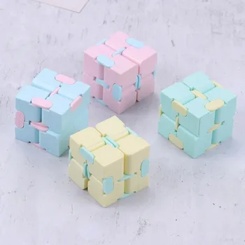 Bērnu, Pieaugušo Dekompresijas Rotaļlietas Infinity Magic Cube Laukumā Puzzle Rotaļlietas Mazināt Stresu Smieklīgi Roku Spēlē Četri Stūri Labirints Rotaļlietas