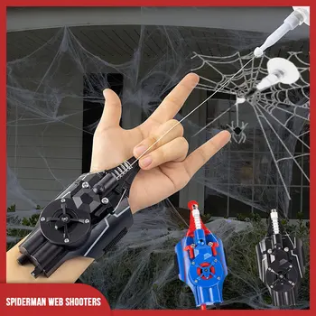 Marvel Leģendas Web Šāvēji Launcher String Rotaļlietas Bērniem Cosplay Elektriskā Spole-Zirnekļa Tīmekļa Šāvēji Zirnekļcilvēka Tīkla Launcher