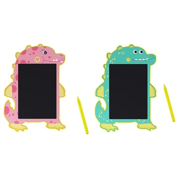 8.5 Collu rasējamais Dēlis Rozā Dinozauru Rotaļlietas LCD Writing Pad Tablet Bērnu Zīmēšanas Tablete Izglītības Rotaļlieta, Zēns, Meitene Atkārtoti
