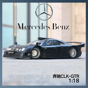 Maisto 1:18 Mercedes-BENZ CLK-VTN Preminer EditionHighly-Sīki Lējumiem Precīza Modeļa Automašīnas Modelis Kolekcija Dāvanu