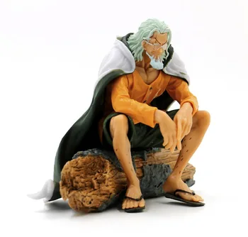 Viens gabals Radītājs Silvers Rayleigh Sēdus pozas Anime Rīcības Attēls Rotaļlietas 12cm