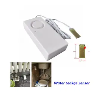 Mājas Signalizācijas Ūdens Noplūdes Signalizācijas Detektoru 110dB Neatkarīgu Ūdens Noplūdes Sensora uztveršanas Plūdu Trauksmes Pārplūdes Drošības Signalizācijas Sistēmas