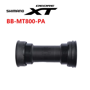 SHIMANO DEORE XT BB-MT800 Nospiediet Fit Apakšējā Stiprinājuma 89.5/92 mm Pieci Ceļu Platums MT800 HOLLOWTECH II Oriģinālās Shimano Apakšā Leņķis