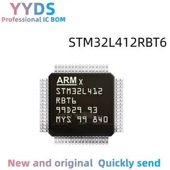 STM32L412RBT6 Sākotnējā STM STM32L STM32L412 STM32L412RB STM32L412RBT MCU LQFP-64