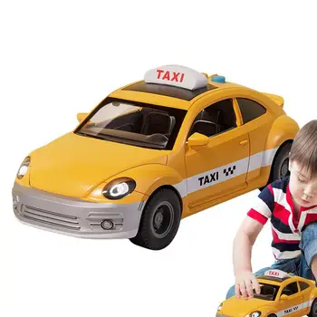 Modelis Taksometru Rotaļlietas Nyc Pilsētas Taksometru Rotaļlieta Ar Skaņas Un Gaismas Bērniem, Auto, Rotaļu Mājas Iekštelpu Un Aksesuāru kolekcijām