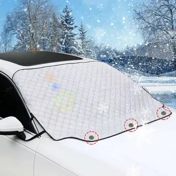 Noderīgi Piederumi Sniega sega, Vējstikla pārsegs Vējstikla Ārpuse kravas automašīnām Suv Magnētisko Praktisko RV SUV 4 Slāņi