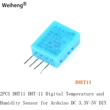 2GAB DHT11 DHT-11 Digitālo Temperatūras un Mitruma Sensors, lai Arduino DC 3.3 V-5V DIY
